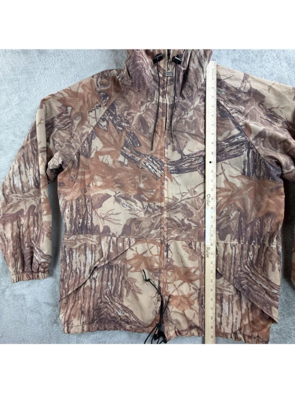 Vintage Walls Jacket Mens XLT Realtree Camo Water-Pruf Hooded Hunting Waterproof - Picture 13 of 16